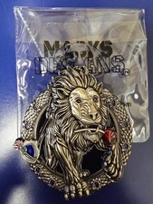 🔥RARE🔥 Mack Designs Lion Tampa Police Honor Guard Challenge Coin 🔥 picture