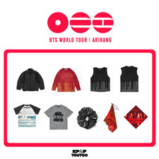 1st Order) BTS WORLD TOUR ‘ARIRANG’ 2nd Drop OFFICIAL MERCH JACKET  SCRUNCHIE  picture