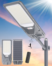 Gefolly LL-MAX Commercial Solar Street Light Dusk to Dawn Outdoor Super Bright picture