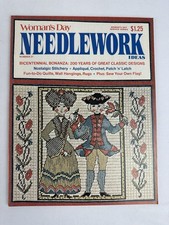 Vintage Woman's Day Needlework Ideas Magazine Number 21 1975 picture