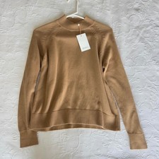 Brand New Quince Tan organic cotton sweater NWT, size XS; Women's Tan Jumper picture