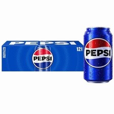 Pepsi Cola Soda Pop, 12 fl oz, 12 pack Cans  picture