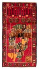 Traditional Vintage Hand-Knotted Area Rug 3'5