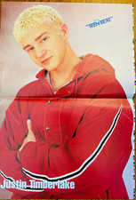 NSYNC / Justin Timberlake Teen Beat Double-Sided Poster 11 x 16 picture