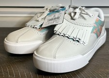 REEF Men's Onshore Pebble Golf Shoes Vintage White Floral Size 8 CJ6426 - NEW picture