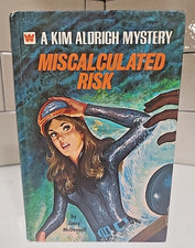 A Kim Aldrich Mystery Miscalculated Risk by Jinny McDonnell HC 1st Edition VTG picture