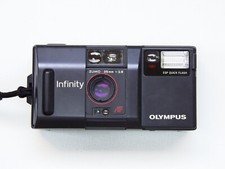 Olympus Infinity AF-1 35mm 2.8 Zuiko Lens Point Shoot Film Camera TESTED picture