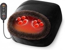 Snailax 3in1 Electric Shiatsu Foot & Back Massager w/ Heat, Kneading Foot Warmer picture