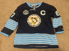 Reebok Pittsburgh Penguins Sidney Crosby 2011 Winter Classic Jersey Youth XL picture