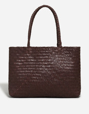 Madewell The Signature Woven Tote - Coffee Bean picture