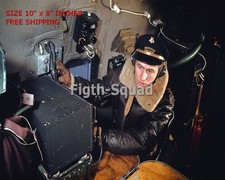 WW2 8x10 Photo 1942 B-24 Liberator US Bomber during a mission O8466 picture