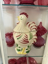 Vintage Purinton Rooster Cookie Jar Antique picture