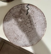 McCarty Pottery 10” Nutmeg Plate picture