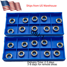 20pcs RCGT1204MO-AK N01 CNC Round Inserts 12mm Dia for Aluminum Turning picture