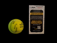 Carlos Alcaraz Signed Tennis Ball Grand Career Slam Champion ATP No. 1 JSA picture
