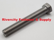 1/2-13 x 3-1/2 Stainless Hex Head Cap Screws Bolts 1/2x13 x 3.5