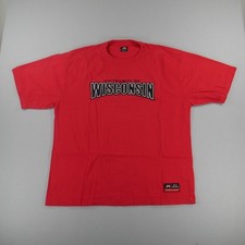 Vintage Y2K Pro Player University of Wisconsin Embroidered Logo Mens Size XL picture