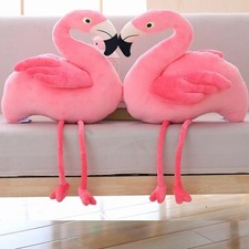 40cm Realistic Flamingo Plush Toy Soft Stuffed Animal Flamingo Pillow Love Gift picture