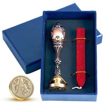 Wax Seal Stamp kit, Envelope Wax Seals DIY Kit  Retro Sealing Wax Candle + Cl... picture