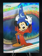 Sorcerer's Apprentice Mickey 2025 Topps Chrome Disney #190 Teal Refractor /299 picture