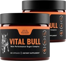 2 pack Lonvera Vital Bull Beef Organ Supplement for Men – Grass Fed Organs picture