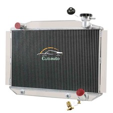 3 Row Aluminum Radiator 1955-1960 Chevy Corvette 350 V8 Small Block AT picture