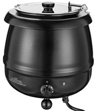 Olla eléctrica para sopa 10,5 qt con tapa abatible e inserto inoxidable, Nuevo picture