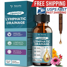 Totaria Liposomal Lymphatic Drainage Drops 11-in-1 Herbal Lymph Support 60ml picture