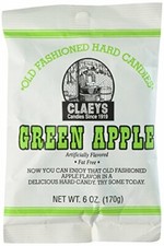 Claey's Old Fashioned Hard Candy, Green Apple (1-Bag) picture