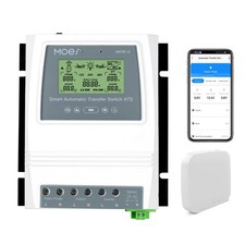MOES 80A Smart Solar Wind Charge Controller Dual Power Automatic Transfer Switch picture