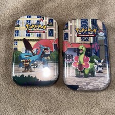 2026 Pokemon TCG Mini Tin Lot Of 2 Lumiose City-New Sealed picture