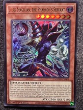 Yugioh Dark Magician, The Pharaoh's Servant MAMO-EN001 Ultra Rare 1st Edition NM picture
