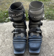 SCARPA T2 Telemark Ski Boots Mens Stiff Flex Buckle/Power Strap 75mm picture