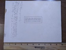 WWI History - motc souvenir medical officers training camp book 1917 (no cover) picture