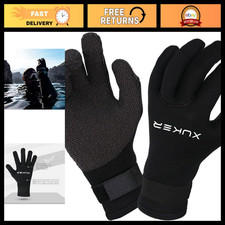 Neoprene Water Gloves 3mm & 5mm, Five Finger Design for Men & Women, Swim, Dive picture