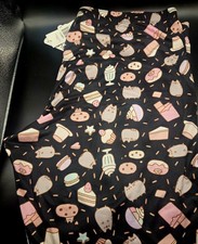 Pusheen Leggings Black With All Over Sweet Treats Design 2017 *NWT* *READ* picture