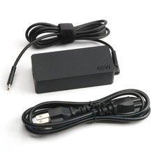 Lenovo 20V 65W USB Type-C Charger Adapter - *Black* *OEM* *GENUINE* *NEW* picture