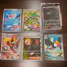 Pokemon  Pitch Black  6 Card Lot: Zarude Sealed Promo ETB W Boarders & Goldeen picture