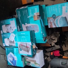 smorgasbord of homedics items most new/open box. picture