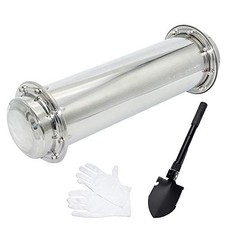 Large 19.5inch Stainless Steel Time Capsule Waterproof Container/Storage Bury picture