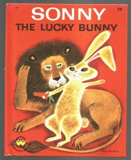 Vintage Children's Wonder Book SONNY THE LUCKY BUNNY Marcia Martin & Art Seiden picture
