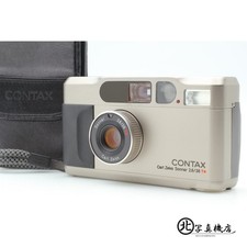 All Works [ TOP MINT ] Contax T2 Titan Silver 35mm Film Camera From TOKYO picture