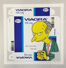 RARE BEN FROST SIGNED “MR. BURNS” AP PRINT 24x24 EDITION OF 50 picture
