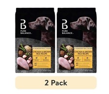 (2 pack) Pure Balance Chicken & Brown Rice Recipe Dry Dog Food, 30 lbs-freeship picture