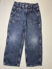 Gap Kids Carpenter Jeans Size 5 Blue Denim Carpenter picture