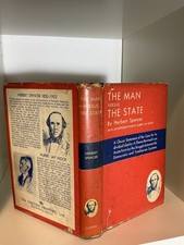 1946 Vintage Man Versus State Herbert Spencer Nock Well Preserved Hardcover picture