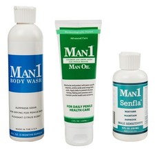 Man1 Collection: Man Oil, Senfla and Body Wash - Luxurious Intimate Care for Men picture