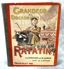 RARE 1904 1st Ed Histoire d'un Géant Grandeur et Décadence de RATATIN Hachette picture