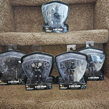 Hiya Toys Exquisite Mini Judge Dredd 5-Figure Set B&W Alternate Hands 15+ picture