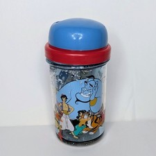 Disney Aladdin Vintage Double Walled Plastic Shaker Cup picture